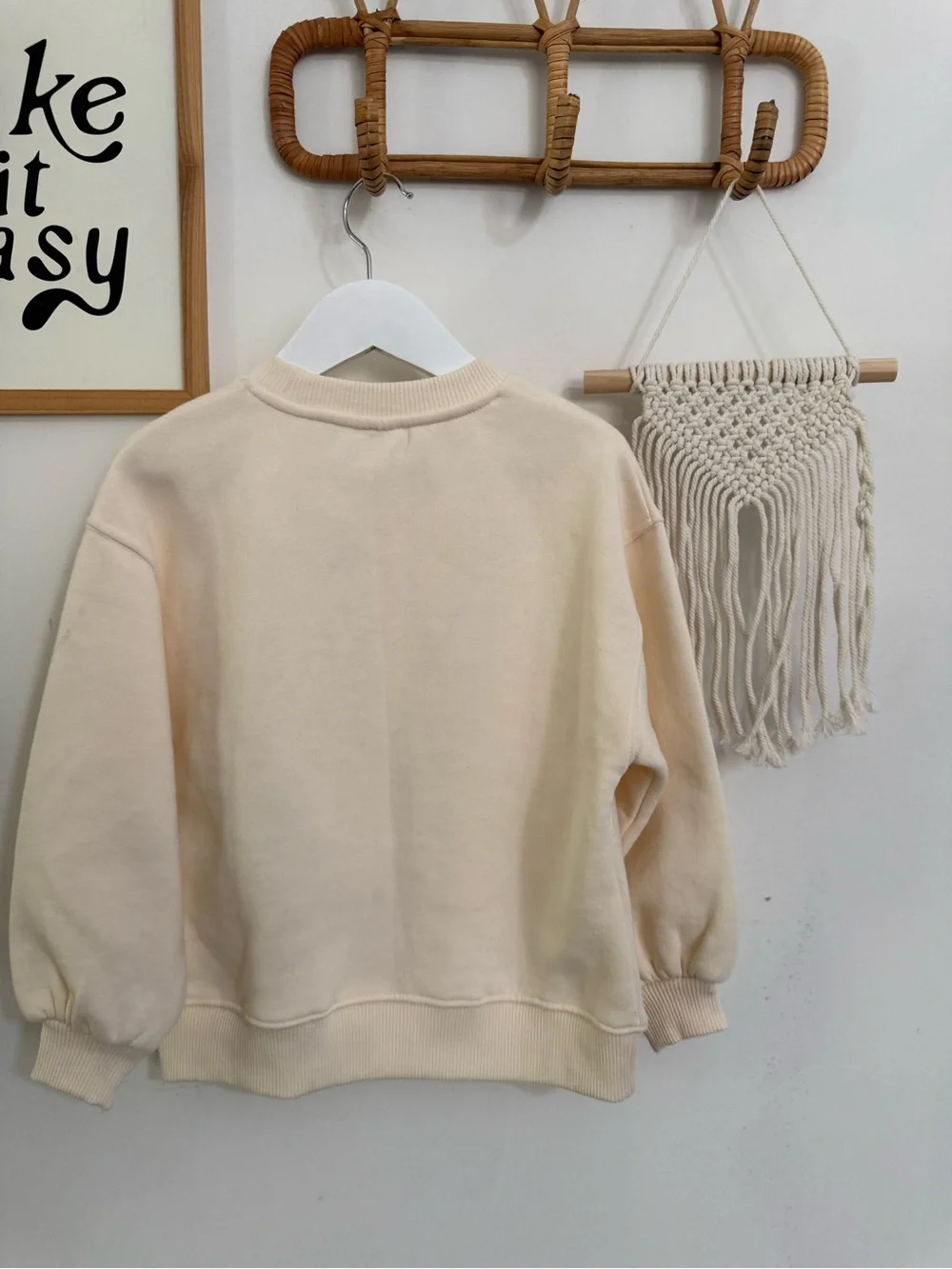 Zara - size 7 - gem/rhinestone sweatshirt